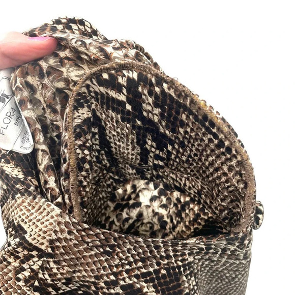 Flora Kung New York Vintage Snakeskin Printed 2-Piece Skirt Suit Set Size 4‎ - Picture 6 of 14